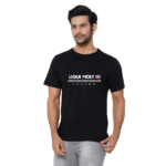 Racing T-Shirt Black Mens